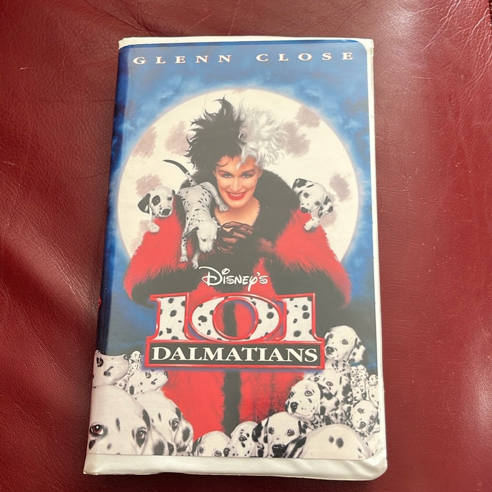 101 Dalmations live action VHS